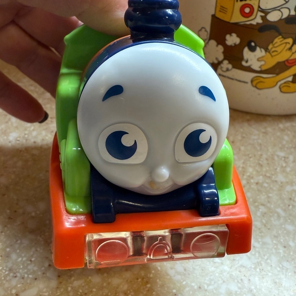 Mattel 2017 Percy Railway Pals Green and Orange Train Toy From Thomas the Train